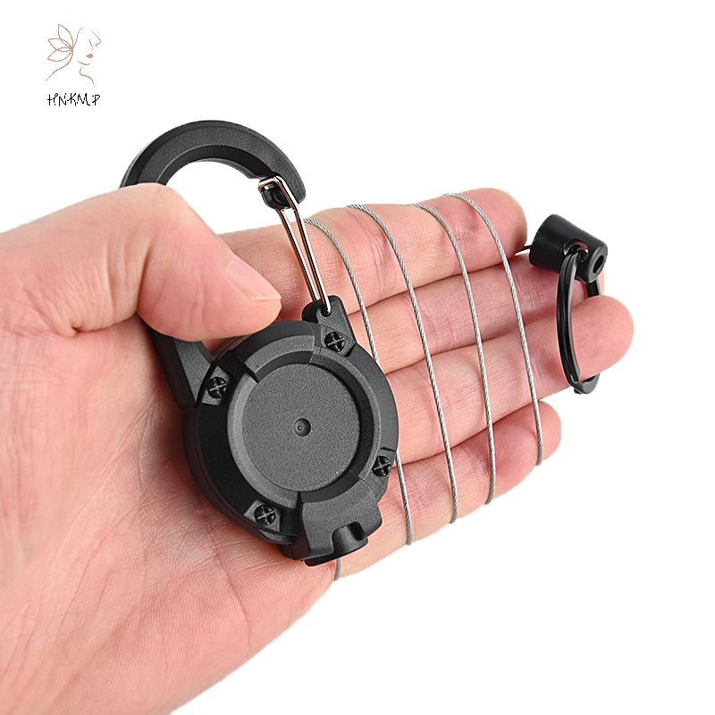 Dây HNKMP 1 Dây Xích Chìa Khóa Thể Thao Có Thể Thu Vào Dễ Dàng Tháo Rời Chống Mất Kim Loại Chống Trộm Dễ Dàng Để Tháo Rời.