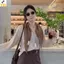 Khăn Quàng Cổ Tam Giác Melard Retro Cho Nữ - Cao Cấp Và Ấm Áp