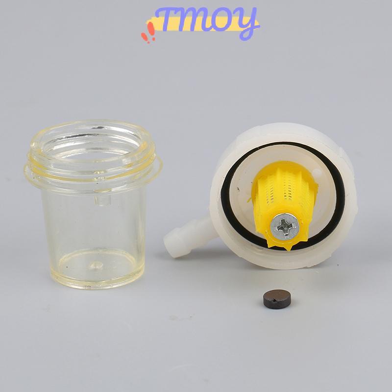 TMOY 1 chiếc Clear Universal 1 / 4 "6mm Bộ lọc nhiên liệu xăng xe máy phù hợp với mọi loại xe máy sử dụng 1 / 4 inch (6mm) Dòng nhiên liệu TMOY