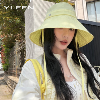 YIFEN Mùa Hè Lớn Vành Chống Tia Cực tím Mũ Xô Nữ Phù Hợp Với Thoáng Khí Nhanh Khô Mỏng Phong Cách Chống Nắng Mặt Mũ Lưu Vực Nhỏ