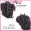 MYPANDA Tóc tổng hợp chignon xộn xoăn kèm kẹp tóc co giãn scrunchy dành cho nữ