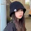 Mũ nhíp nữ dệt kim sợi, ấm và bảo vệ tai