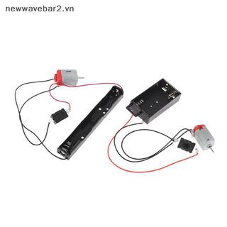 [Mới] Bộ Động Cơ 130 Với Hộp Bảo Quản Pin 2x Và Công Tắc 16500 RPM Mini Sinh Viên DIY Mô Hình Mạch Động Cơ Điện Tử.