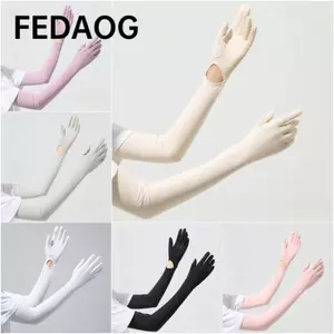 Găng tay chống nắng Fedaog Ice Silk - Chống tia UV, thoải mái dùng màn hình cảm ứng, phù hợp cho thể thao ngoài trời