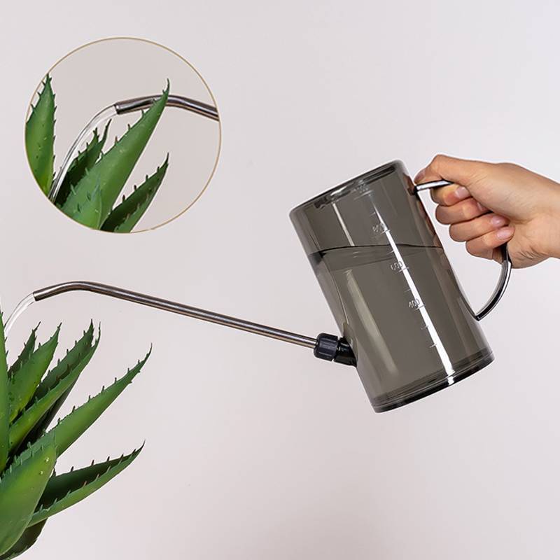 JASMINE 1L Miệng Dài Tưới Cây Nhựa Tưới Chậu Phụ Kiện Tưới Nhà Hoa Thiết Thực Dụng Cụ Làm Vườn Tay Cầm JASMINE