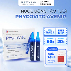 Nước Uống Tảo Tươi PhycoVitC Avenir 14 Ống – Hỗ Trợ Chống Oxy Hóa, Làm Đẹp Da Từ Bên Trong