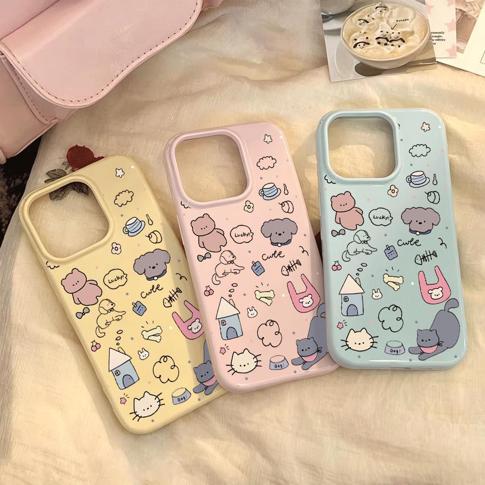 Đối tác nhỏ Ứnhỏ dụng iPhone 1716/15/14 Trường hợp 13/12/11xr Dễ thương 8/7