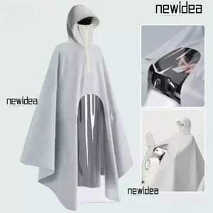 Vỏ che mưa cổ cao NEWIDEA, Áo mưa xe máy dày, Nâng cấp ngoài trời đa năng Bảo hiểm toàn diện Áo mưa chống nước Phụ tùng xe máy