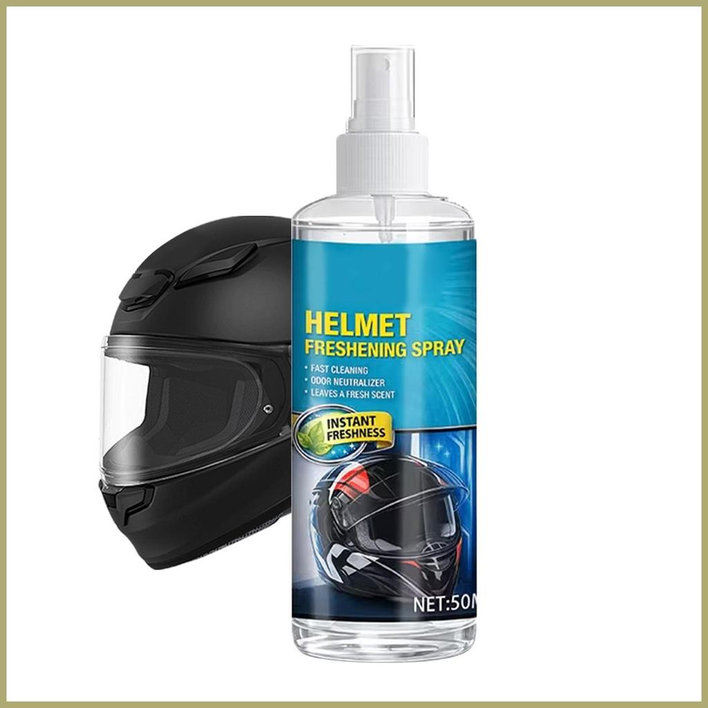 Xịt làm sạch mũ bảo hiểm 50ml di động cho xe máy điện abrtedvn
