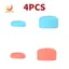 4 Mũ kẹp ngón tay cái bằng silicon chống trượt cho Switch 2 Vỏ cần điều khiển nâng cao để chơi game được cải tiến