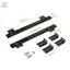 Dưới quầy Bàn Phím Trượt Khay Kim Loại Glide Rail Set Cho Máy Tính Để Bàn Tổ Chức