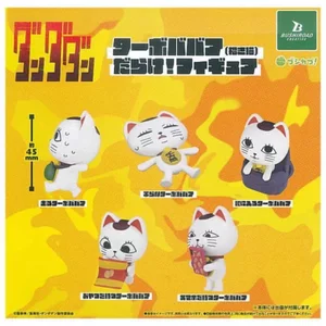 Hàng có sẵn Đồ chơi viên nang BUSHIROAD Nhật Bản Phiên bản Q Đồ trang trí ba chiều đủ loại mèo may mắn ver 8BF2