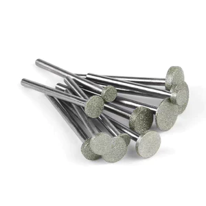 Đầu Mài Emery 3 Mm Ngọc Khắc Hình Chữ T Đầu Mài Kim Mài Điện Kim Cương Phẳng Mài Thanh Mài Mỹ Khắc Q59E