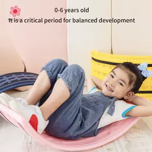 MJnmc Trẻ Em Roing Balance Seesaw Ban Thiết Bị Huấn Luyện Trò Chơi Teeterboard Chơi Đồ Chơi Đĩa Mới