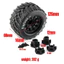 2 Chiếc Lốp Chân Lớn Bánh Xe 12 Mm 14 Mm Hub Lục Giác Cho 1 / 10 RC Buggy Monster Truck Xe HPI HSP Traxxas Đua Xe Ô Tô Nâng Cấp Phụ Kiện