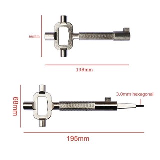Dụng cụ đo và xoay xi lanh cho thợ khóa chuyên nghiệp Bền / Chất lượng cao،Đo kích thước xi lanh khóa،Đo chính xác