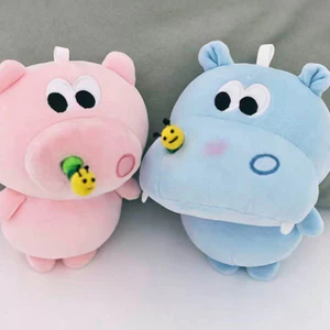 Giảm giá [520 Quà tặng sáng tạo] Búp bê lợn ngáy Hoạt hình dễ thương Búp bê lợn con sâu bướm bất ngờ cho bạn gái