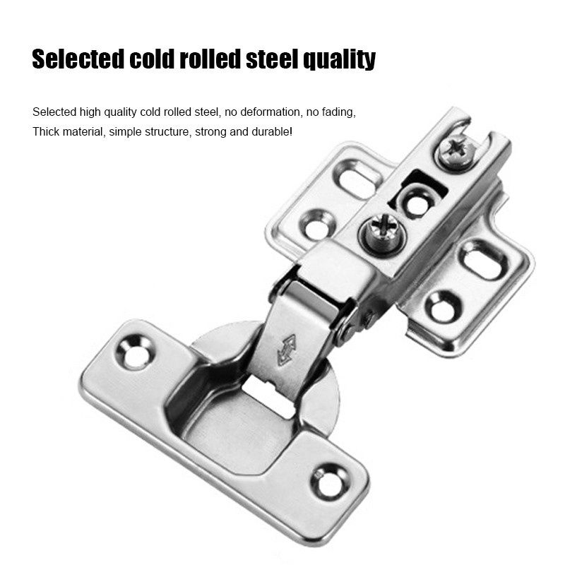 🌤️COD🌤️Bản lề tủ Bản lề inox cao cấp Bản lề bật giảm chấn cao cấp chống gỉ sét trọn đời