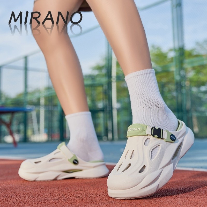 Mirano Dép mùa hè , Dép đế dày, Chống trượt thoáng khí, Thích hợp cho Ac ngoài trời