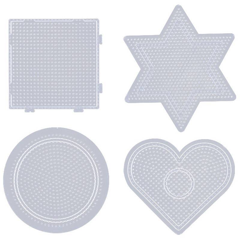 MUQV 5 Loại Lựa Chọn 2.6 Mm Perler Hạt Mẫu Pegboard Cho Hama Hạt Công Cụ DIY Giáo Dục Xếp Hình Beadbond Đồ Chơi n