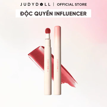 [CB INFLUENCER] Son Đầu Bông JUDYDOLL Matte Lip Cream Son kem Mịn lì Mờ vân môi Chuẩn màu Lâu trôi 2,6ml