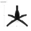 Guansfs Guansfs Clarinet Stand Giá đỡ bằng nhựa có thể tháo rời di động với 4 chân Hỗ trợ nhẹ để lưu trữ hoặc triển lãm Kèn Trumpet