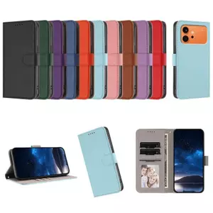 YJD Ốp Lưng Cho Honor 600 Pro Thẻ Da Họa Tiết Sợi Carbon Solots Từ Đóng Dây Đeo Tay Chống Rơi Vỏ Điện Thoại