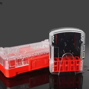 Hộp đựng mũi khoan NS Hộp đựng mũi khoan lục giác 6.35mm Hộp đựng mũi khoan 5 kích cỡ chịu nước PVC có thể tháo rời Giá đỡ có thể treo được NS
