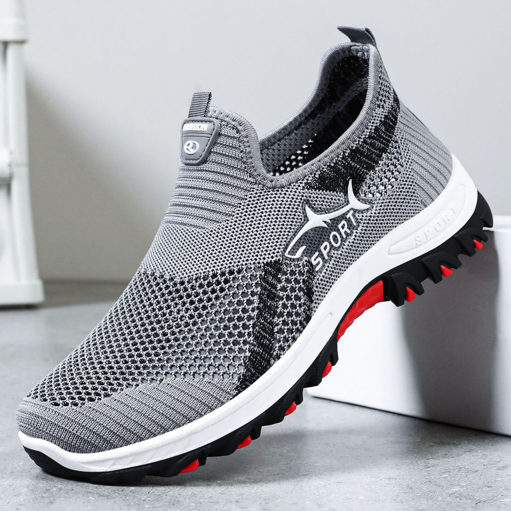 🇻🇳 Giay Di Bo Nam Thoai Mai Phong Cach Sneaker Slip On Nhe Va Thoang