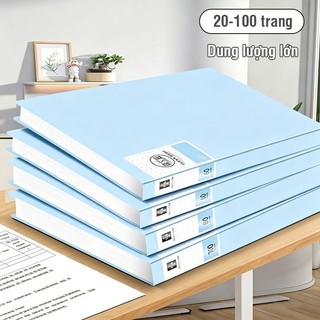 File Lá Đựng Tài Liệu A4 Cao Cấp Chống Nước Cho Văn Phòng PP Đựng Kết Quả Khám Thai Học Sinh