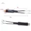 2 Cáp UHF / VHF / FM / TV F 75-300 Ohm balun ăng-ten phù hợp với bộ chuyển đổi máy biến áp mới