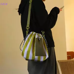 Túi đựng đồ ăn trưa đeo chéo SAIA, Túi đựng hộp cơm trưa chống nước có thể điều chỉnh, Dây đeo vai dung tích lớn di động Túi đựng bữa ăn cách nhiệt cầm tay có túi ngoài
