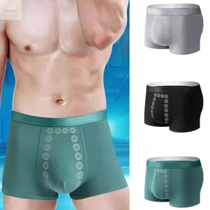 Đồ lót nam trị liệu AWNGD, Đồ lót nam trị liệu bằng sợi Polyester lâu trôi bằng năng lượng, Quần lót nam co giãn thoáng khí thời trang