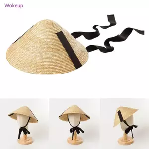 Nón rơm handmade thoáng khí dành cho trẻ em, phù hợp cắm trại