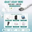 Quạt mini cắm USB 3 cánh siêu êm thiết kế nhỏ gọn dễ mang theo xoay 360 độ