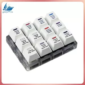 Máy kiểm tra công tắc chìa khóa Cherry MX2A Công cụ kiểm tra công tắc lấy mẫu bàn phím cơ 12 phím cho bàn phím cơ