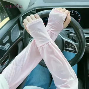 Bao tay chống nắng mùa hè AqToCna - chất liệu ice silk, cuff rời, bảo vệ khỏi gió, bụi và mồ hôi khi ra ngoài trời