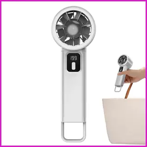 Quạt Cá Nhân 5 Tốc Độ USB Có Thể Sạc Lại Tiện Ích Làm Mát Có Thể Gập Lại Quạt Cá Nhân Cầm Tay Cho Nam Nữ Ngoài Trời Trong Nhà lyuvn