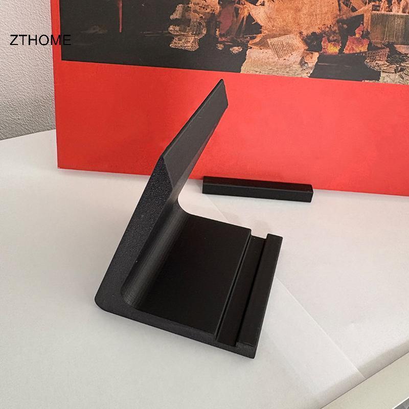 ZTHOME Vinyl Record Holder Để Bàn Tối Giản Màn Hình Đứng Cho LP Album Nhà Hiện Đại Kệ Nhạc Tổ Chức HOT