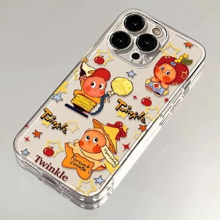 Ốp Điện Thoại Twinkle Twinkle Cho Samsung Galaxy S23 S21 FE S20 Note 10 Plus Lite 20 Ultra A12 Bảo Vệ Ống Kính TPU Trong Suốt Đơn Giản Hàn Quốc Mềm Mại Sang Trọng Vỏ Chống Sốc