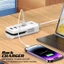 Sạc nhanh 5.1A 2 cổng PD dây Type-C dây nối dài USB Sạc nhanh PD kép،Nhiều cổng, sạc đồng thời