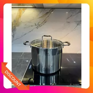 Nồi luộc gà inox 304 cao cấp Kailer 2111 Nồi luộc gà dung tích lớn 16L cao thành, nấu được trên bếp từ- BH 60 tháng