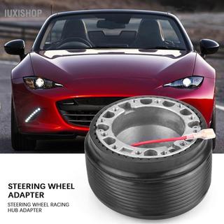 Iuxishop Iuxishop 6 Lỗ Vô Lăng Ngắn Hub Adapter 6 Bu Lông Lỗ Nhanh Tích Tắc Tắt Bộ Sửa Đổi MAZDA 323 MX3 MX5 MX6
