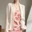 Áo cardigan tay dài từ lụa cao cấp với nút đóng, thiết kế dễ thương và sang trọng