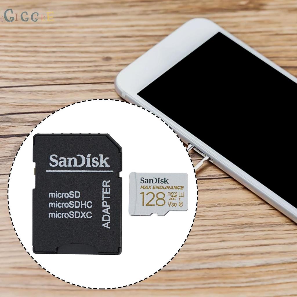 Kích thước thẻ nhớ MAX ENDURANCE từ 32GB đến 256GB cho thiết bị kỹ thuật số