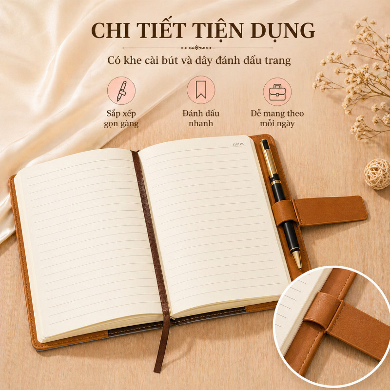 Sổ Tay Có Khóa Mật Khẩu A5 – Bìa Da PU, 200 Trang, Thiết Kế Retro, Quà Tặng Độc Đáo Để Ghi Chép & Lưu Giữ Kỷ Niệm