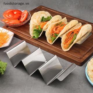 FS Taco Giá Đỡ Đứng Bánh Pancake Ra Thép Không Gỉ Tortilla Taco Khay Taco Đĩa Hiển Thị Đứng Thực Phẩm Mexico Ra Dụng Cụ Nhà Bếp VN
