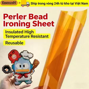 ESSENCEH 1 / 10 Chiếc DIY Puzzle Bean Tấm ủi đặc biệt, Tấm ủi sắt thủ công Tấm ủi nâng cao, Phụ kiện đồ chơi có thể tái sử dụng Máy hỗ trợ ủi Hạt Perler Thảm chống nóng