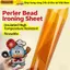 ESSENCEH 1 / 10 Chiếc DIY Puzzle Bean Tấm ủi đặc biệt, Tấm ủi sắt thủ công Tấm ủi nâng cao, Phụ kiện đồ chơi có thể tái sử dụng Máy hỗ trợ ủi Hạt Perler Thảm chống nóng