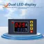 T3231 Bộ điều khiển thời gian lập trình AC 110-220V 2200W Màn hình LED kép Công tắc trễ thời gian rơle kỹ thuật số